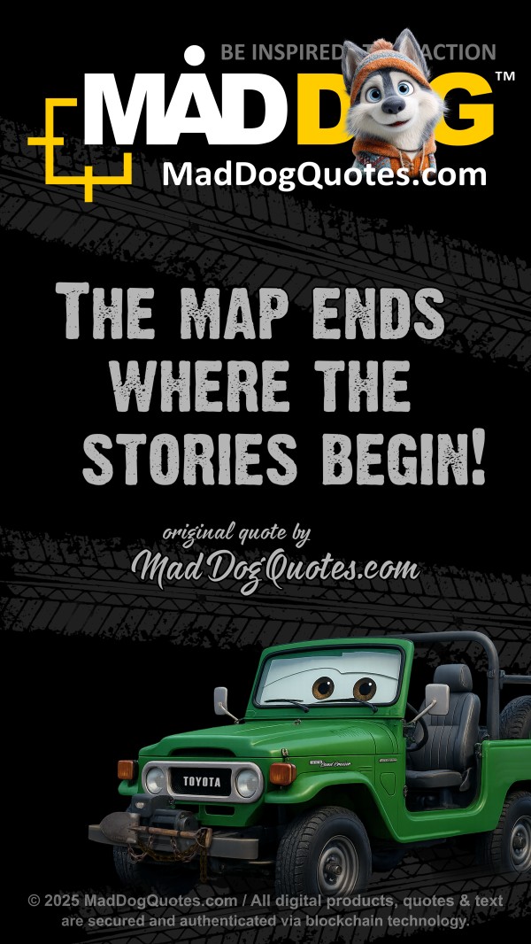 Off-road 4x4 quotes by Toyota Land Cruiser BJ40 on MadDogPlanet.com