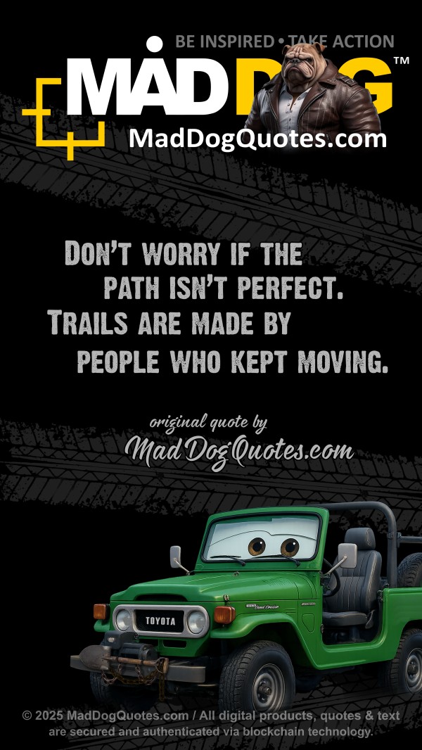Off-road 4x4 quotes by Toyota Land Cruiser BJ40 on MadDogPlanet.com