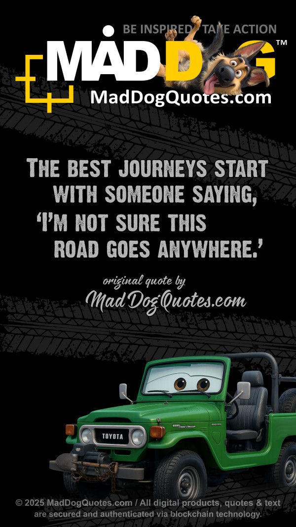 Off-road 4x4 quotes by Toyota Land Cruiser BJ40 on MadDogPlanet.com