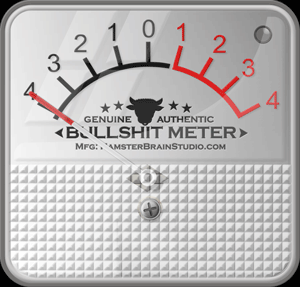 Download our free Bullshit GIF meter from our Hamster Brain Studio site